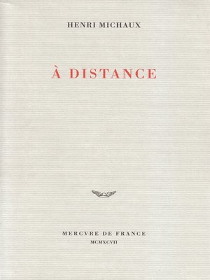 cover image of À distance